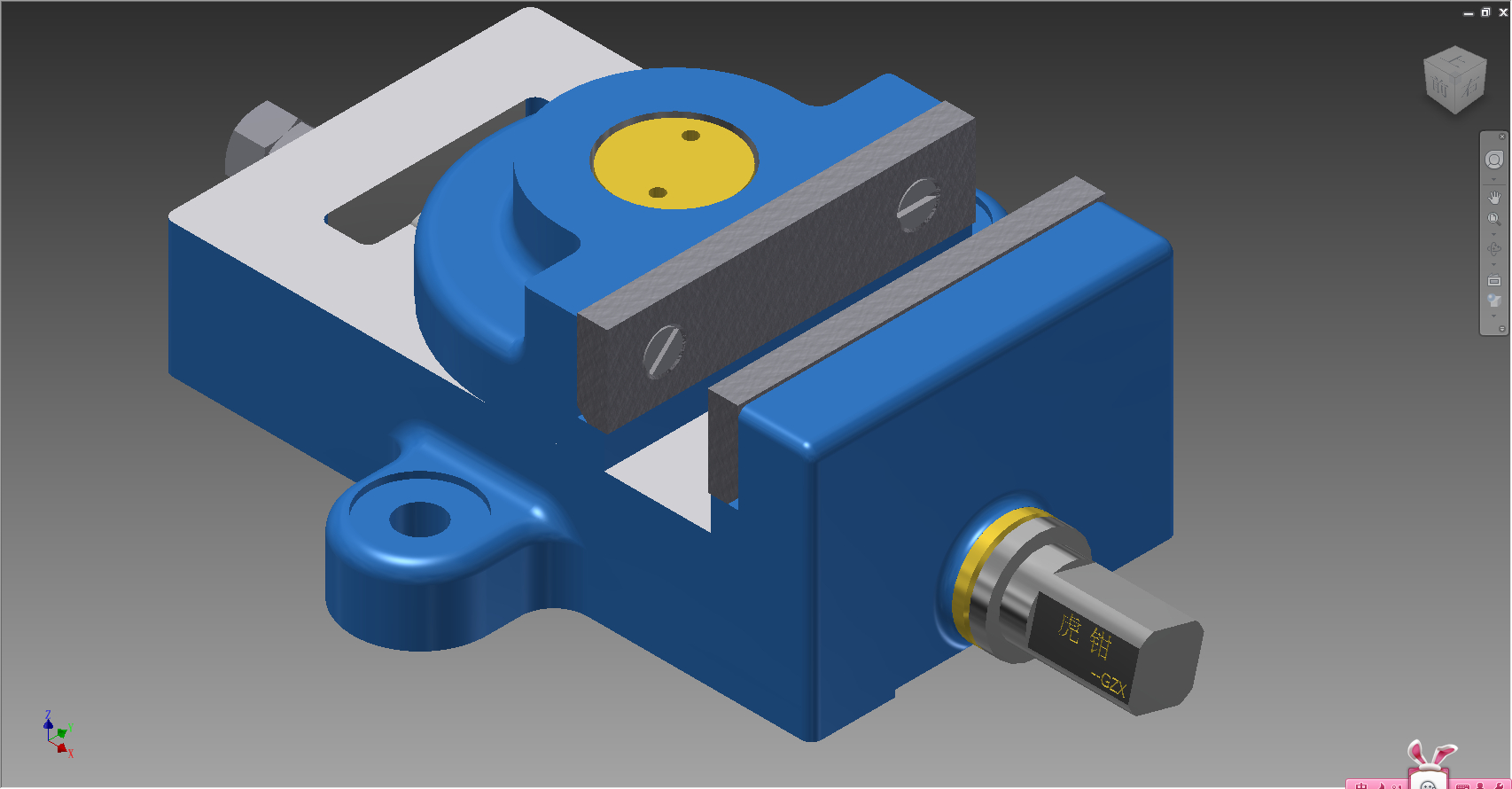 虎钳（全套）3D模型